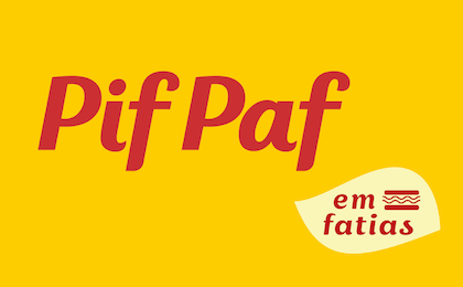 Logo linha produtos Pif Paf Em Fatias.