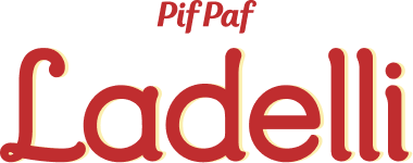 Logotipo da Linha Ladelli Pif Paf Alimentos